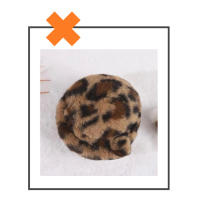 Oorwarmers panterprint